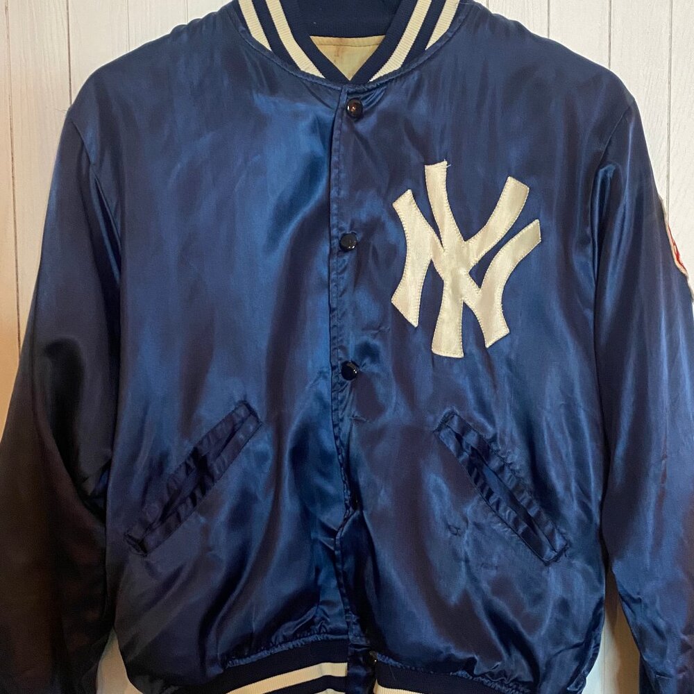 Vintage Yankees Satin Jacket Men's Size M